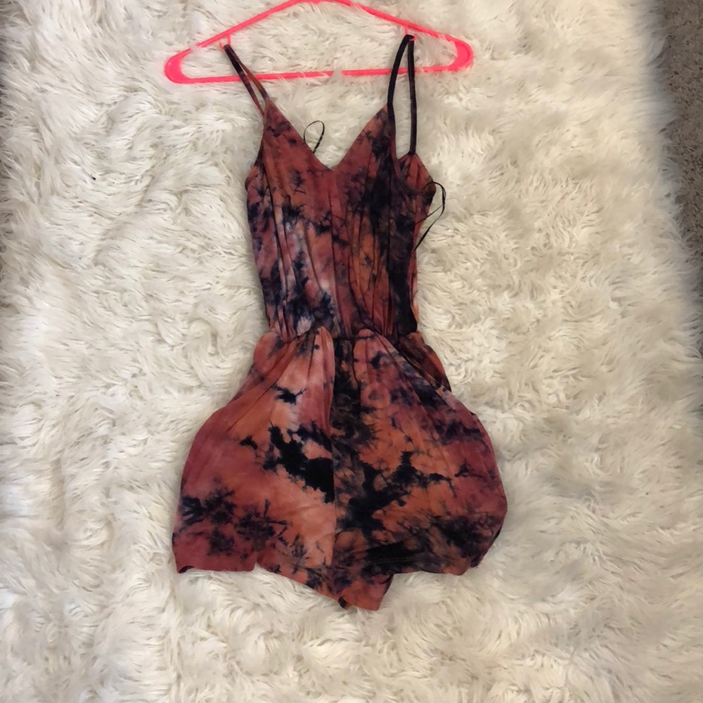 Tie dye romper